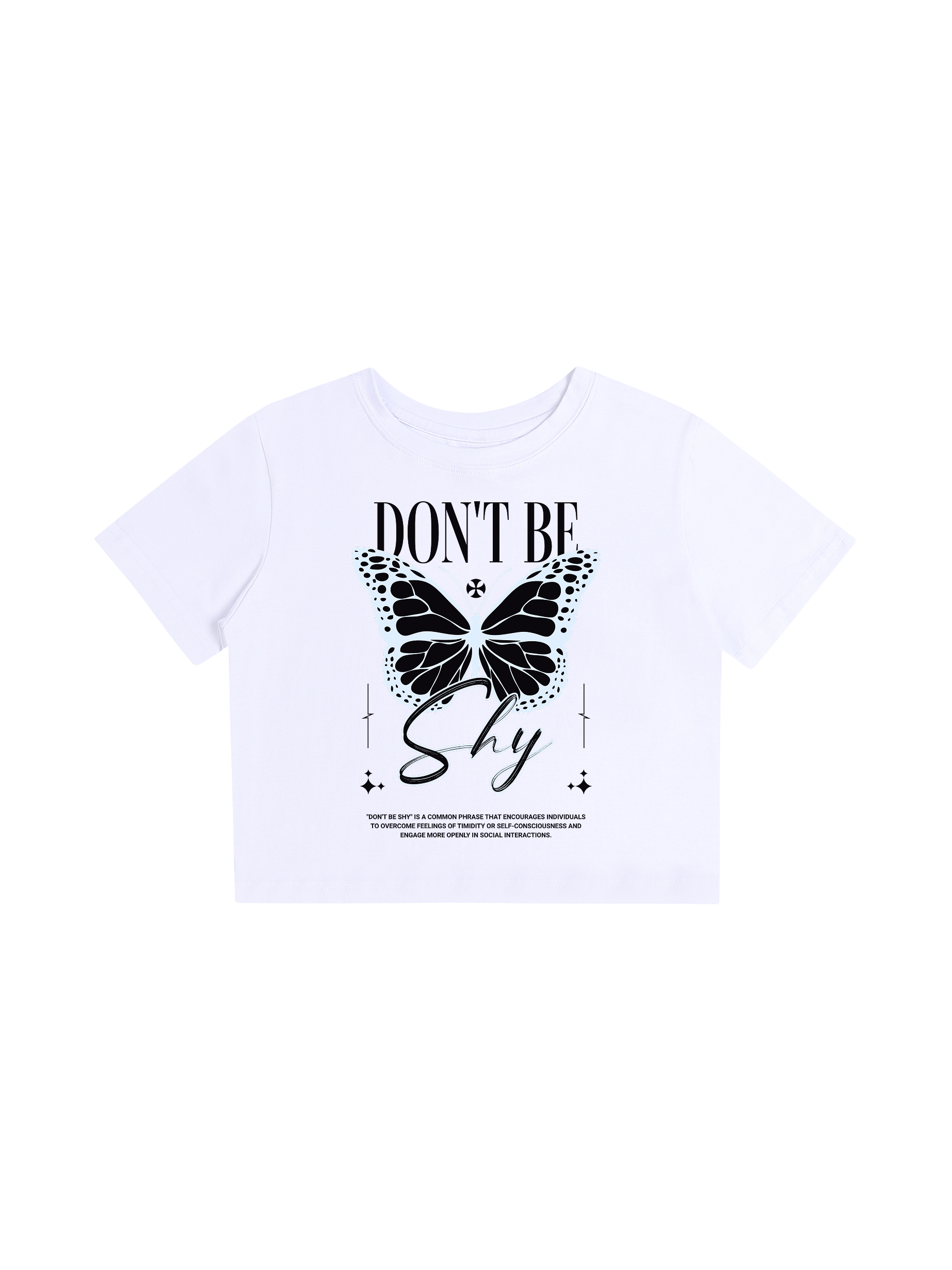 DON'T BE SHY CROP TOP